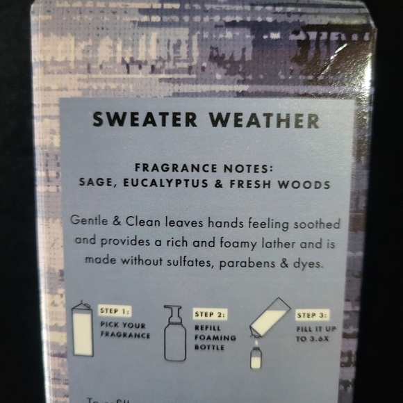 Bundle Of 2 Sweater Weather Foaming Hand Soap Refill Bath & Body Works - Picture 6 of 6